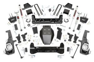 Chevrolet Silverado 2500 HD Suspension Lift Kit - Rough Country - Torsion Drop, M1 - '20-'25